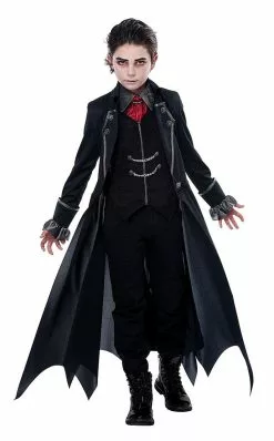 Gothic Vampire Boy Costume