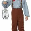 Pioneer Boy Child Costume -Gemmy Sales c591z 60474.1592307692