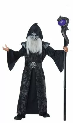 Dark Wizard Boy Costume