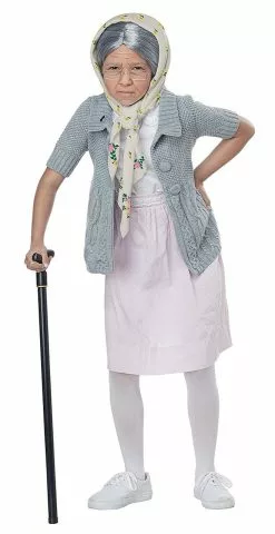 Old Lady Grandma Babushka Girl Accessories