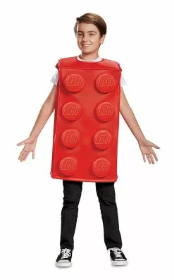 Lego Red Brick Boys Costume