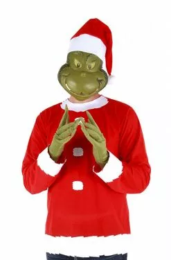 The Grinch Santa Man Costume
