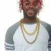 Red Rapper Wig With Red Braids -Gemmy Sales f24954z 68240.1592310179