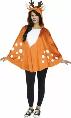 Faun Deer Poncho Woman Costume