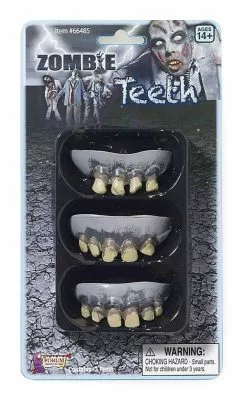 Zombie Rotted Teeth 3 Pack