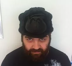 Plush Gorilla Head Hat