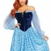 Blue Peasant Woman Costume -Gemmy Sales lg86864z 94006.1592181420