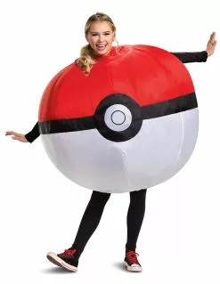 POKEMON Poké Ball Inflatable Pokeman Adult Costume -Gemmy Sales media 05154.1681147142