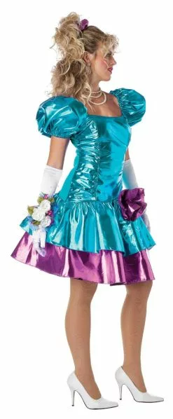 80's Party Dress Womens Costume -Gemmy Sales media 05668.1619031521