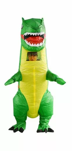 Dinosaur Inflatable Green Adult Costume -Gemmy Sales media 06183.1652386716