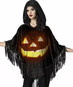 Jack-O-Lantern Poncho Costume -Gemmy Sales media 06262.1654529959