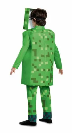 Minecraft Creeper Deluxe Kids Costume -Gemmy Sales media 08904.1681147178