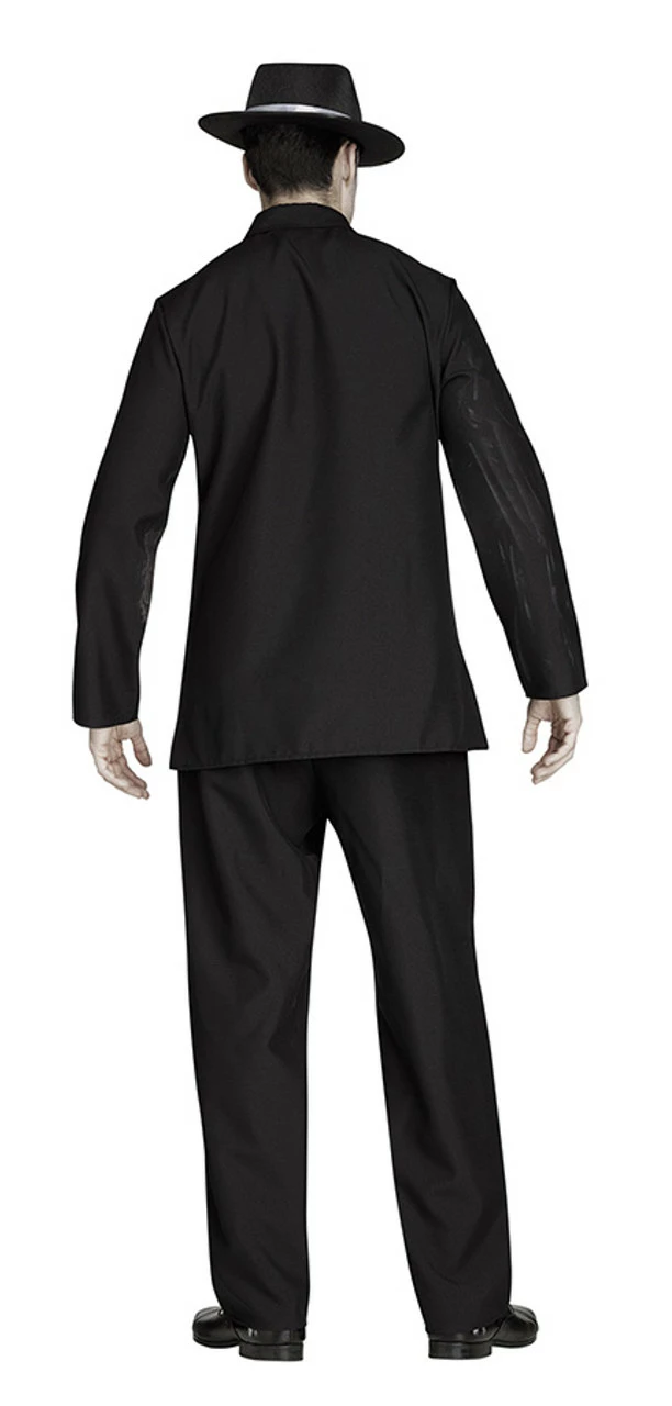 Ghostly Gangster Adult Costume 4 Ghostly Gangster Adult Costume - Image 2