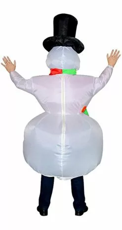 Snowman Inflatable Adult Costume -Gemmy Sales media 10496.1652389717