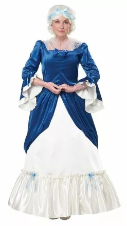 Colonial Era Dress Women Costume -Gemmy Sales media 10848.1657901059