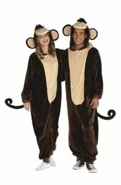 Monkey Zipster Adult Costume