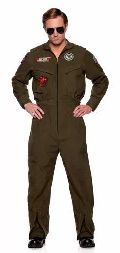 Top Gun Pilot Men Costume