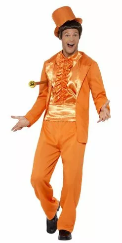 Lloyd Christmas Orange Tuxedo Costume -Gemmy Sales media 16262.1628009916