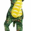 Green Triceratops Onesie Adults Costume -Gemmy Sales media 18593.1682100521