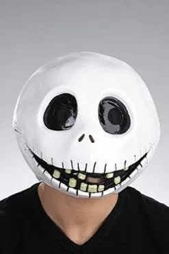 Jack Skellington Adult Vinyl Full Mask