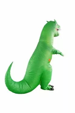 Dinosaur Inflatable Green Adult Costume -Gemmy Sales media 24392.1652386717