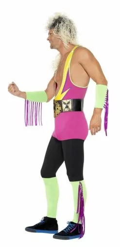Retro Wrestler Men Costume 10 Retro Wrestler Men Costume -Gemmy Sales media 24649.1661460817