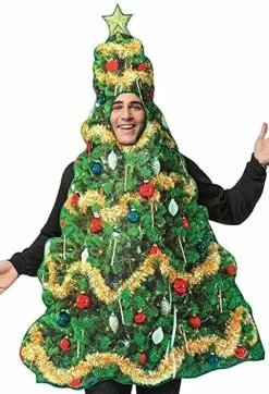 Christmas Tree Adult Costume -Gemmy Sales media 24811.1625756316