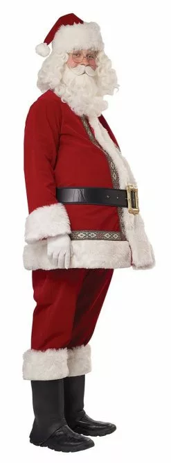 Deluxe Santa Claus Set Men Costume -Gemmy Sales media 25799.1668114217