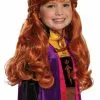 Frozen Anna Girls Wig -Gemmy Sales media 27210.1621015977