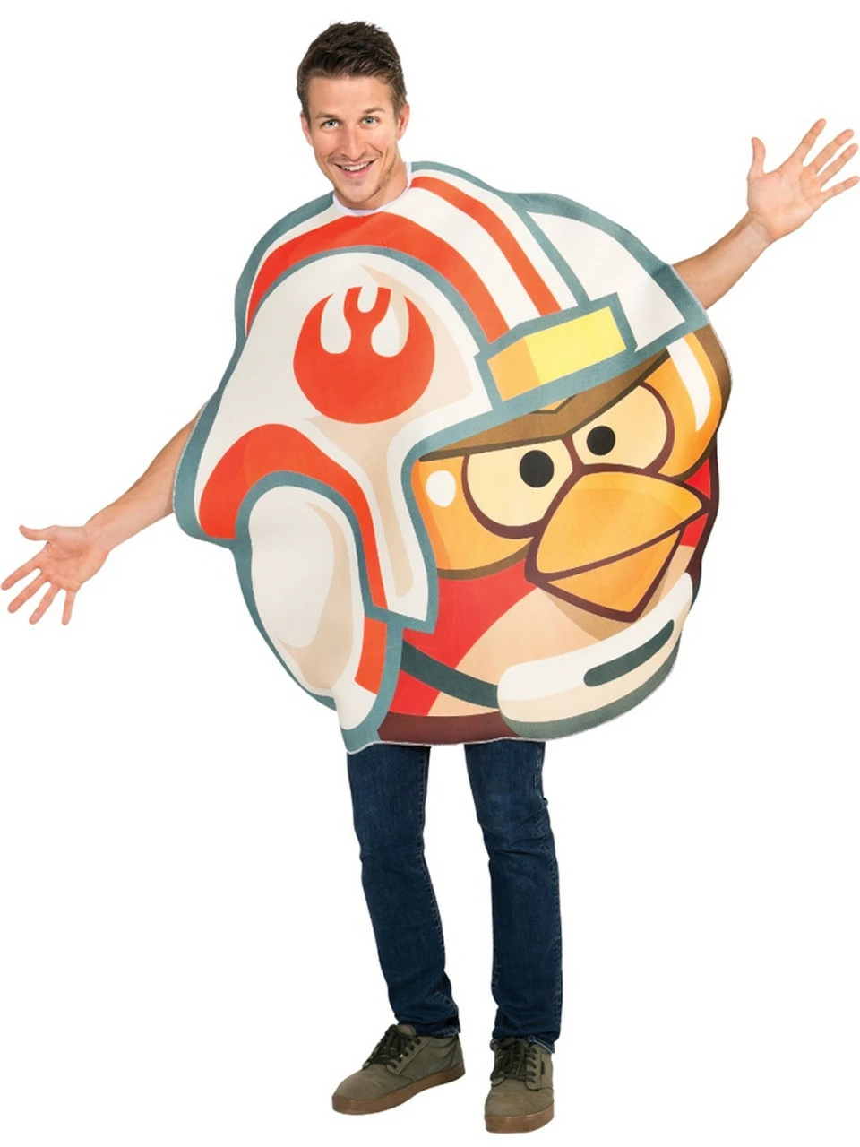 Angry Bird X-Wing Pilot Man Costume 3 Angry Bird X-Wing Pilot Man Costume