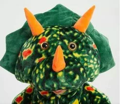 Green Triceratops Onesie Adults Costume -Gemmy Sales media 30362.1682100520