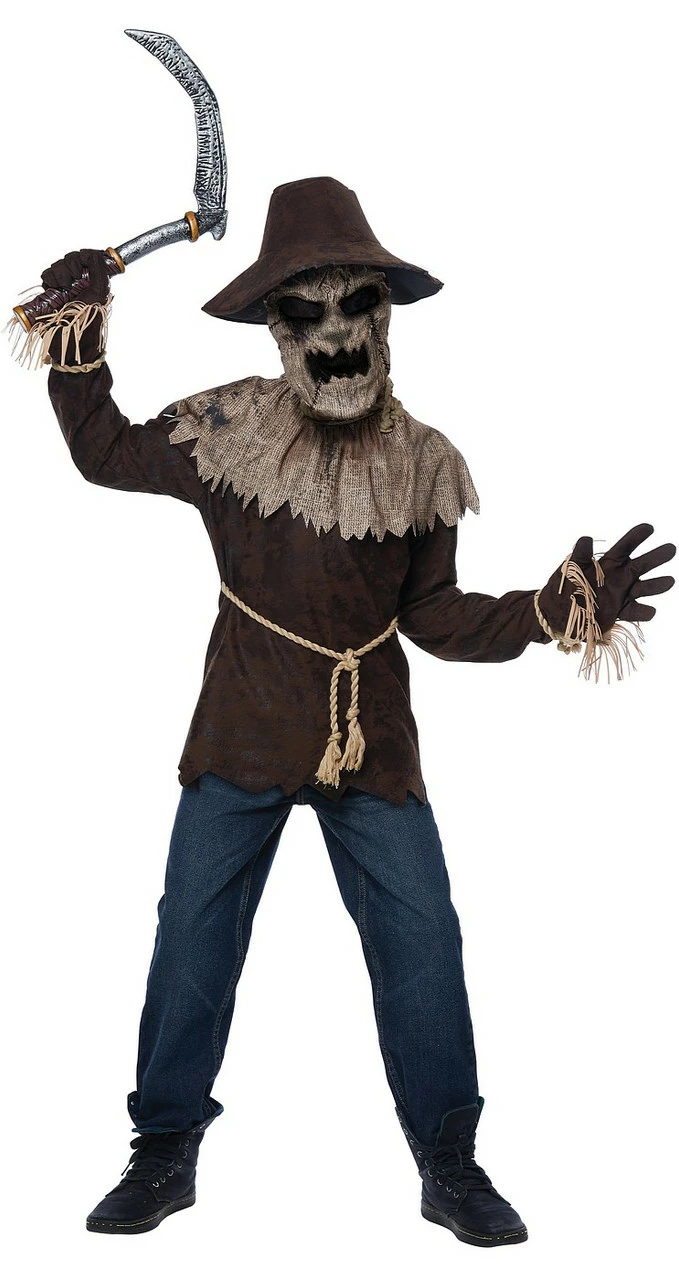 Wicked Scarecrow Boy Costume 3 Wicked Scarecrow Boy Costume