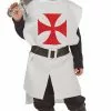 White Medieval Overall Kids Costume -Gemmy Sales media 35394.1655916191