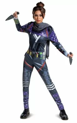 Apex Legend Wraith Deluxe Women Costume -Gemmy Sales media 36165.1658754874