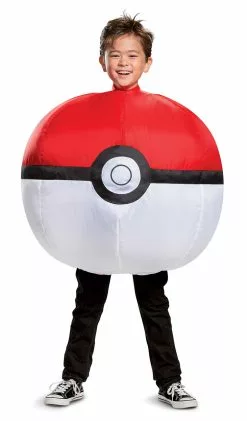 POKEMON Pokee Ball Inflatable Pokémon Child Costume -Gemmy Sales media 38364.1681147146