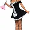 Dust Bunny French Maid Women Costume -Gemmy Sales media 40188.1661461419