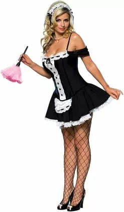 Dust Bunny French Maid Women Costume