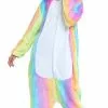 Rainbow Unicorn Onsie Woman Costume -Gemmy Sales media 41293.1682023117