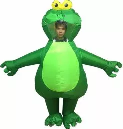 Frog Inflatable Adult Costume -Gemmy Sales media 47438.1623862927
