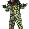 Funhouse Freak Clown Mens Costume -Gemmy Sales media 51273.1619467901