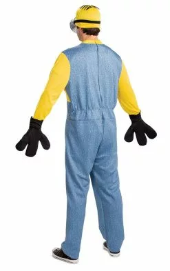 Minions Minion Stuart Deluxe Men Costume 5 Minions Minion Stuart Deluxe Men Costume -Gemmy Sales media 53810.1649346818