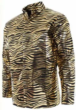 Tiger King Sequin Gold Shirt 8 Tiger King Sequin Gold Shirt -Gemmy Sales media 54371.1656624516
