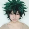 My Hero Academia Manga Izuku Green Wig -Gemmy Sales media 55874.1662054519