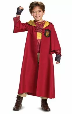 Harry Potter Quidditch Gryffindor Deluxe Costume