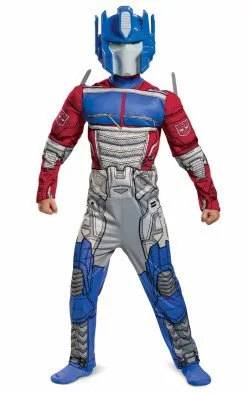 Transformers Optimus Muscle Boy Costume