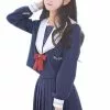 Anime School Girls Navy Blue Sailor Costume -Gemmy Sales media 61370.1653600620