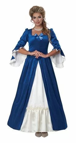 Colonial Era Dress Women Costume
