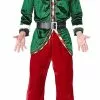 Elf Velvet Men Costume -Gemmy Sales media 65249.1653081420