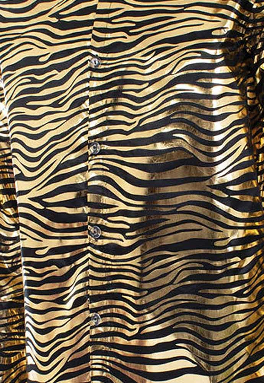 Tiger King Sequin Gold Shirt 4 Tiger King Sequin Gold Shirt - Image 2
