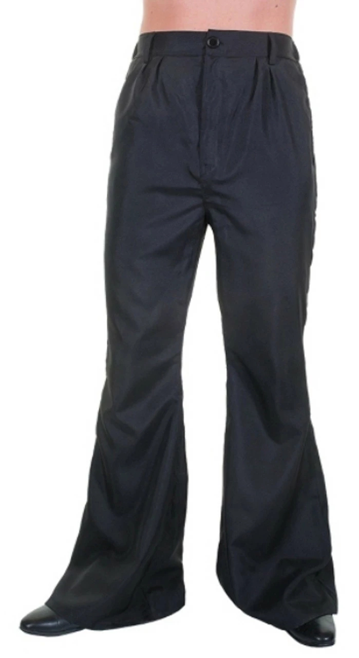 Disco 70s Black Men Pants 3 Disco 70s Black Men Pants